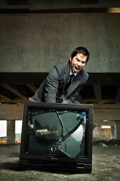 Anger Management - Smashing and Breaking Stuff to Relieve Anger and Stress