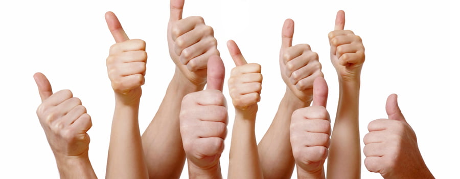 Ministry of Therapy :: Happy and Satisfied Clients. Thumbs Up!