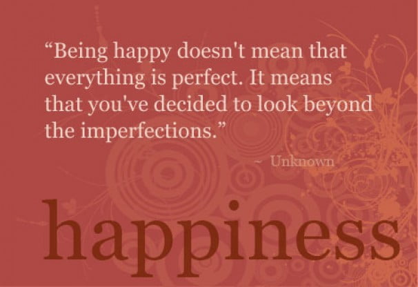 A Meaningful Quote about Happiness