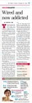 Ministry of Therapy newspaper article: Internet Addiction